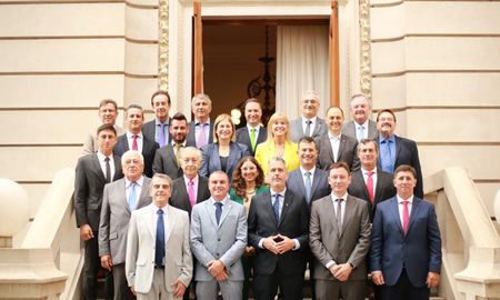 Se trató de una ceremonia con un alto grado de emotividad, principalmente por el importante recambio que experimentará el cuerpo para los próximos cuatro años. Se trató de una ceremonia con un alto grado de emotividad, principalmente por el importante recambio que experimentará el cuerpo para los próximos cuatro años.