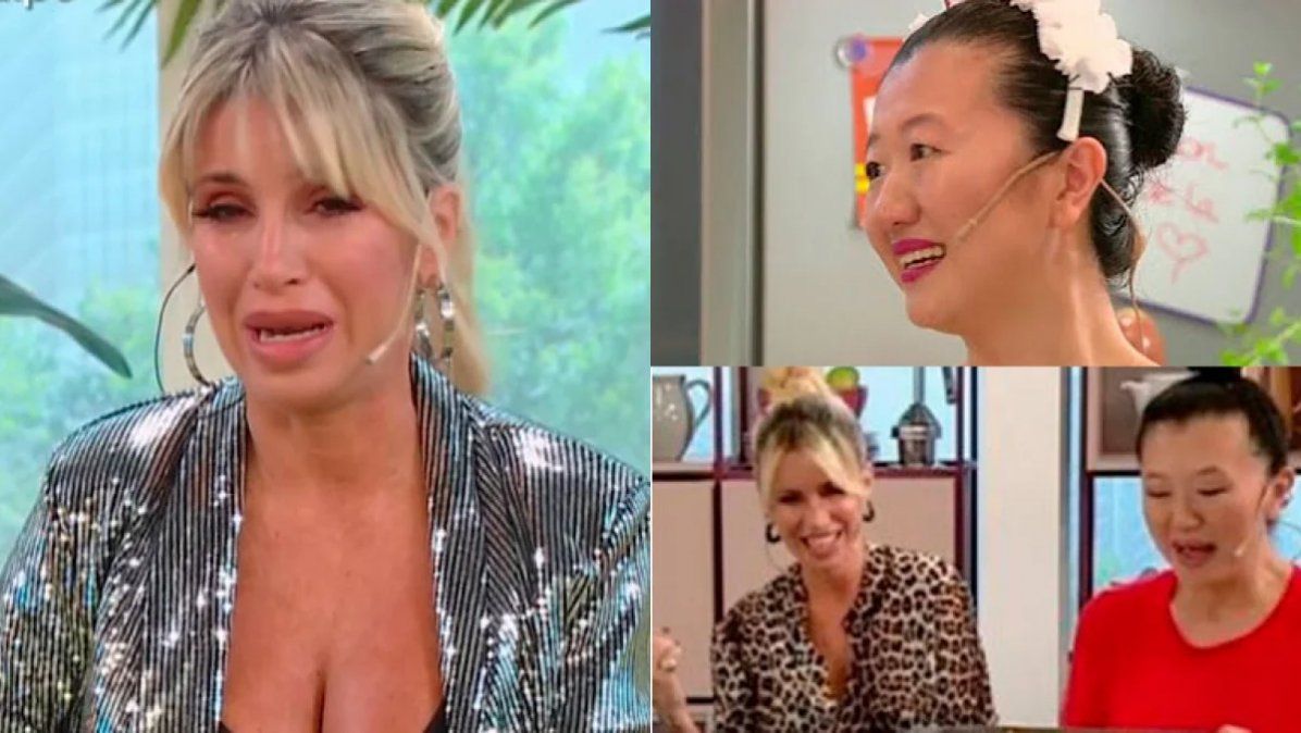 Flor Peña quebró en llanto al hablar del grave estado de salud de la cocinera Karina Gao