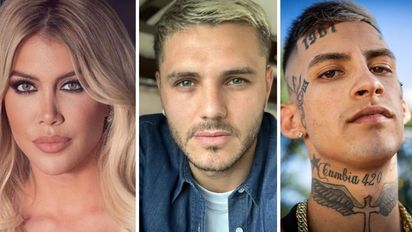 Se conoció la picante chicana de Mauro Icardi a Wanda Nara y L-Gante en San Valentín
