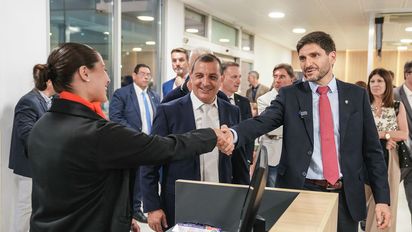 Pullaro en la inauguración del nuevo Aeropuerto de Rosario: 