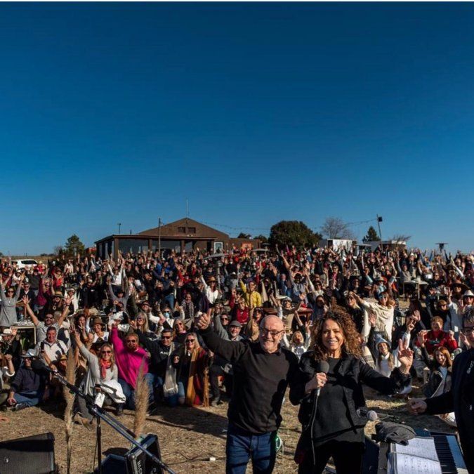 Polémico show de Patricia Sosa, Baglietto y Vitale
