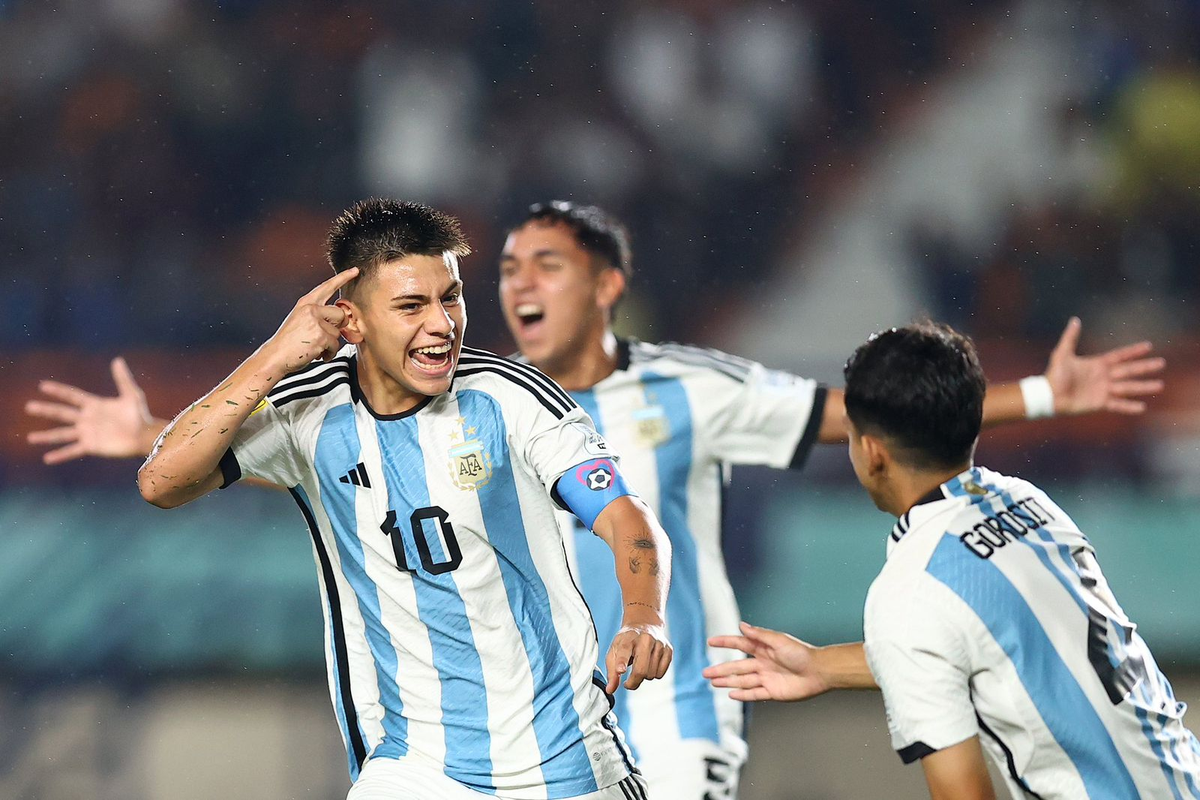 Argentina se repuso y venció a Japón en el Mundial Sub-17 de Indonesia