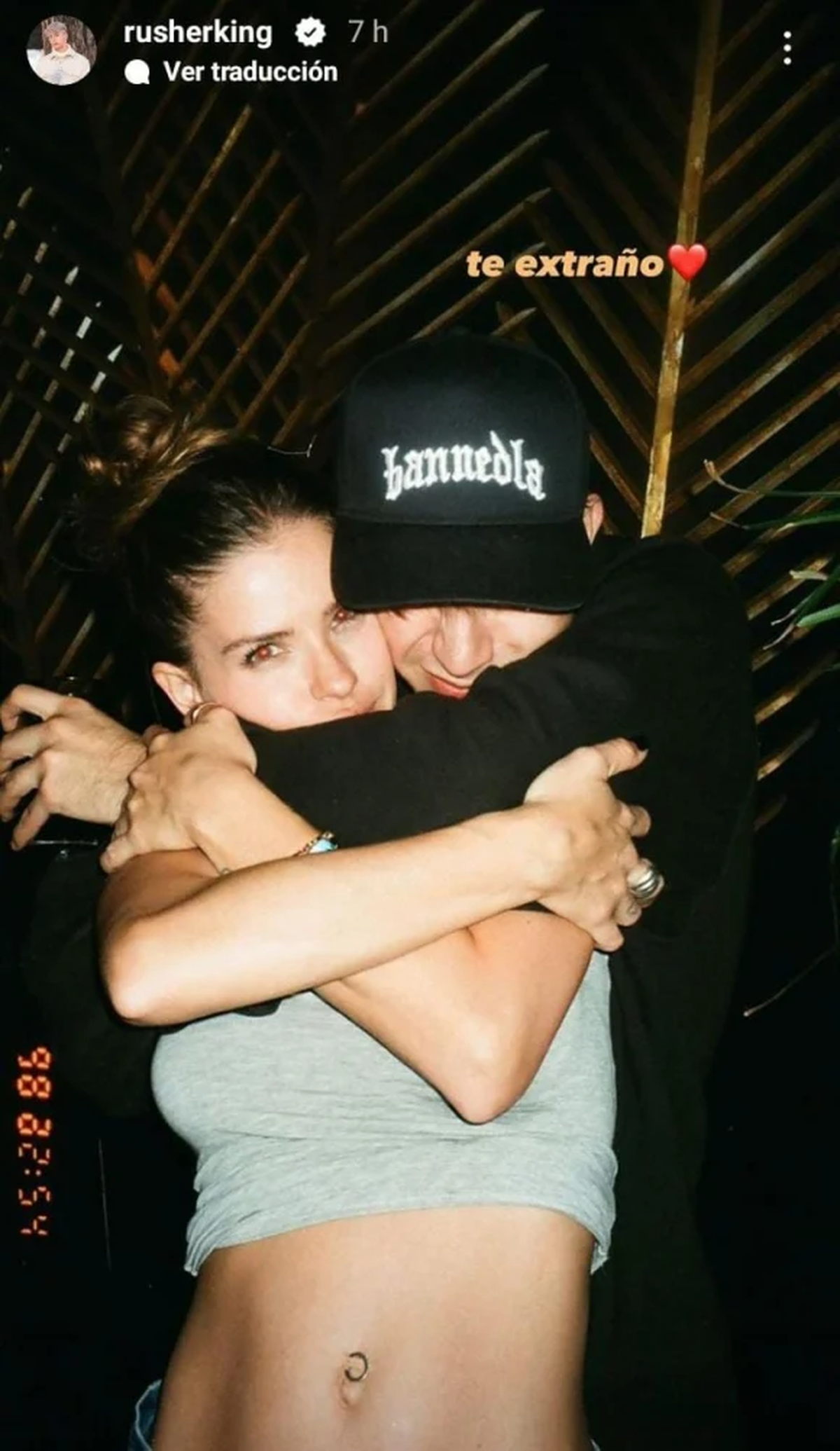 El tierno mensaje de amor a la China Suárez.