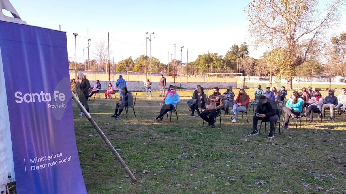Uno de los puntos de testeo se ubica en los terrenos del Club Nacional, en J.J. Paso y Urquiza.