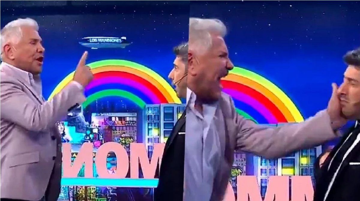 Arnaldo André le pegó a Jey Mammón en Los Mammones