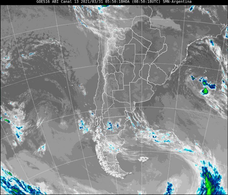 Imágenes satelitales.