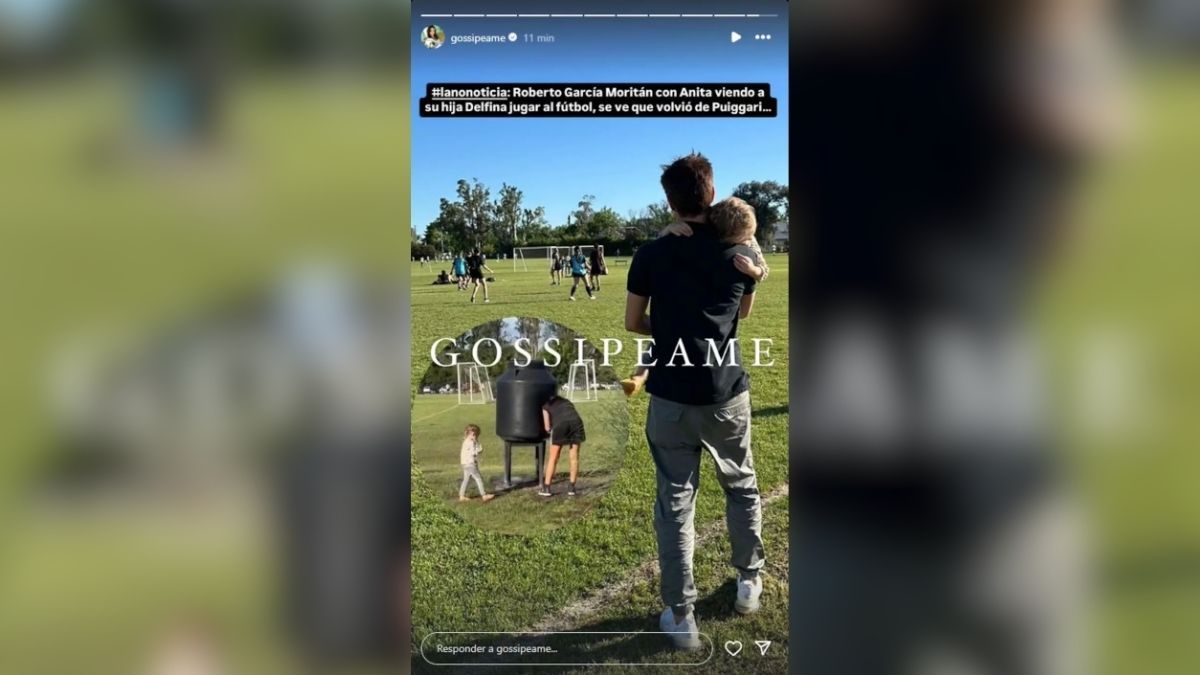 Roberto García Moritán disfrutó de tiempo al aire libre con su hija Ana. Roberto García Moritán disfrutó de tiempo al aire libre con su hija Ana. 