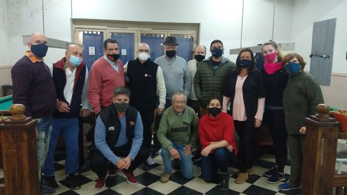 Los socios más antiguos y los actuales celebraron este aniversario tan importante para todos.