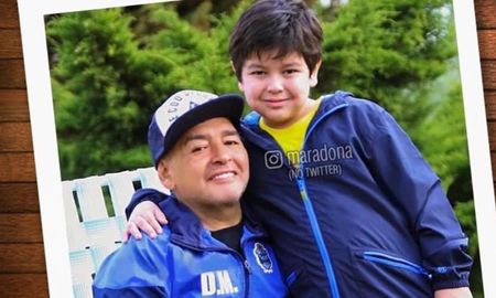 Dieguito Fernando es el hijo menor del Diez. Dieguito Fernando es el hijo menor del Diez.