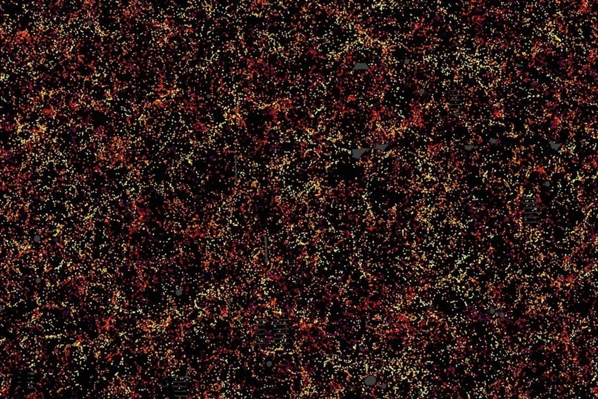 Científicos del proyecto internacional SDSS-III han elaborado un mapa tridimensional de 1,2 millones de galaxias para comprender las misteriosas propiedades de la energía oscura y sus efectos en la aceleración de la expansión del universoDaniel Eisenstein y SDSS-III.