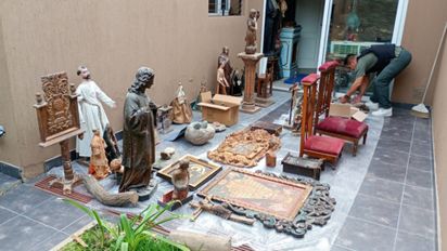 Allanamientos y hallazgos históricos en Venado Tuerto: recuperan piezas arqueológicas y arte virreinal