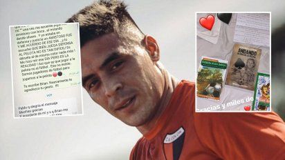 Un histórico de Colón y un ídolo de Boca demostraron su apoyo a Brian Fernández