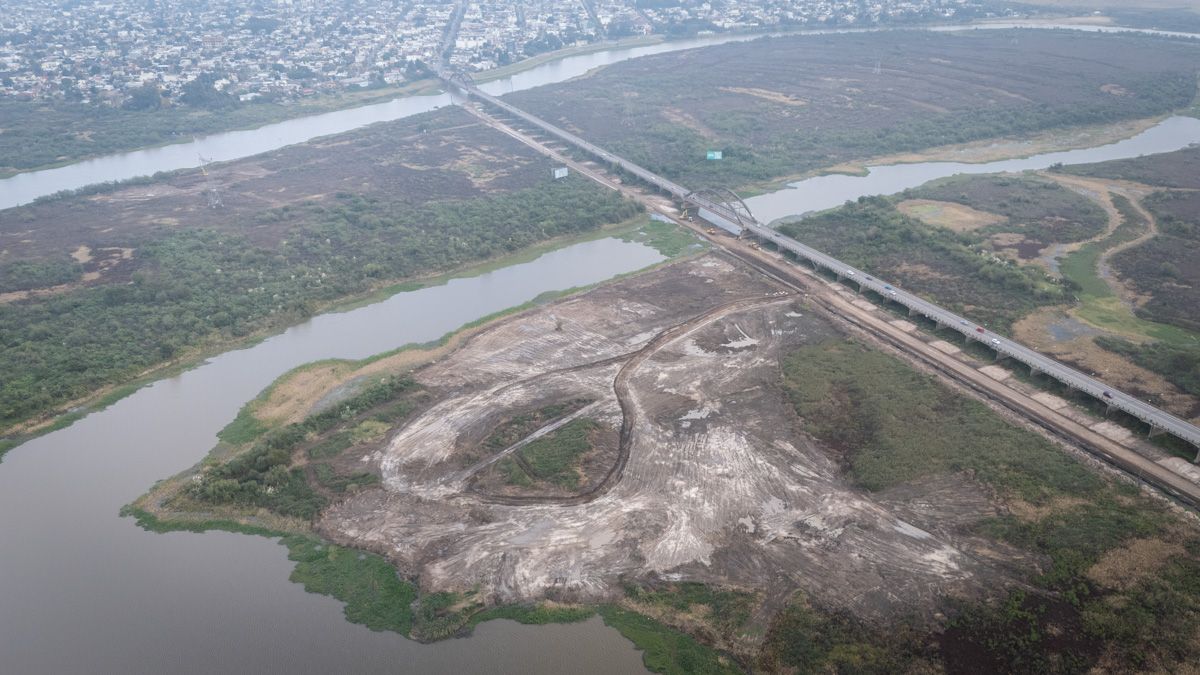 El trazado del nuevo viaducto se ubica paralelo al actual Puente Carretero. El trazado del nuevo viaducto se ubica paralelo al actual Puente Carretero.