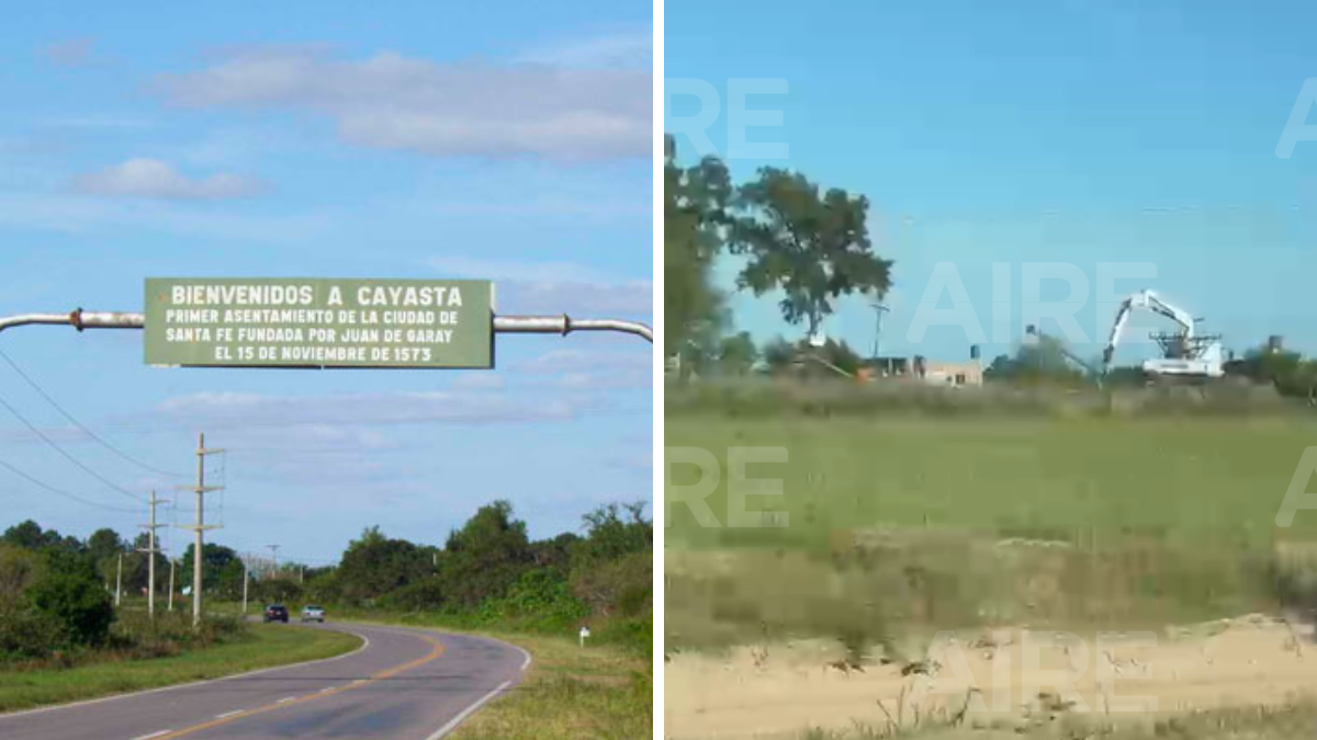 Se conoció qué pasó con el arco de ingreso a Cayastá: dónde está ahora