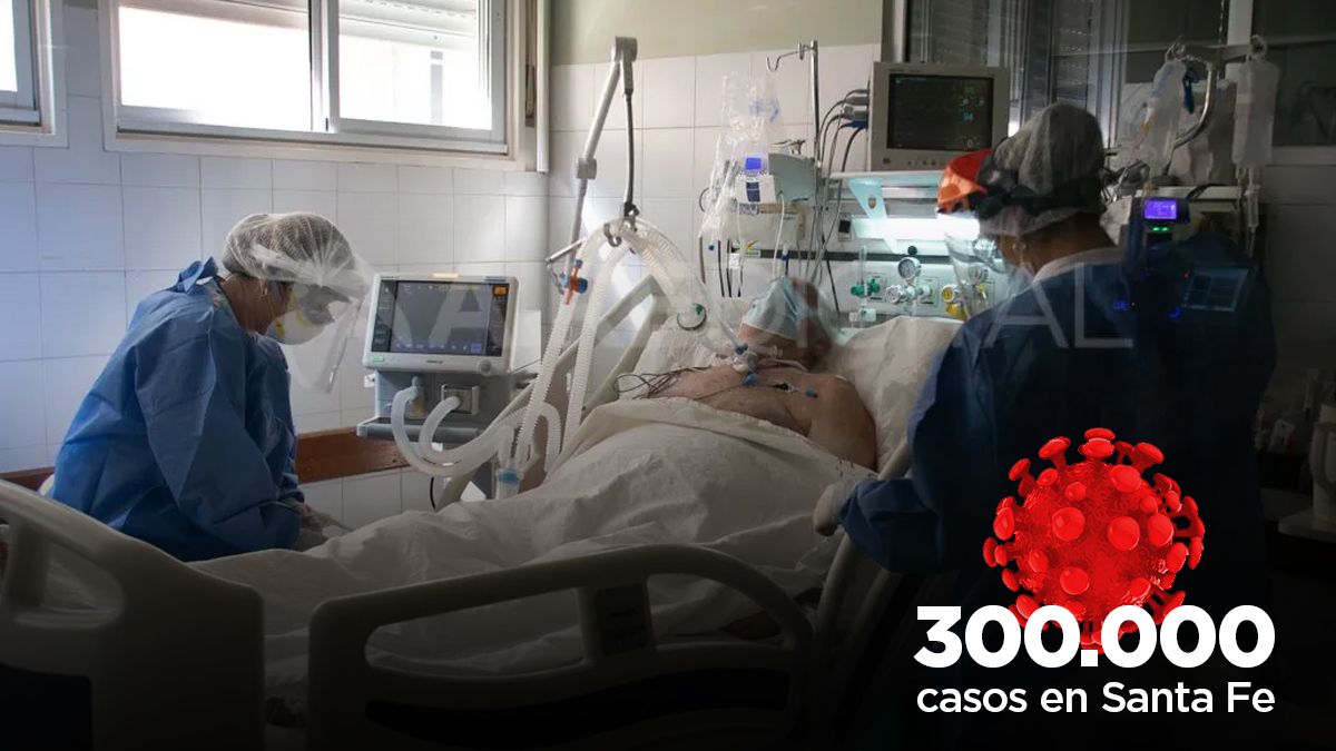 La provincia de Santa Fe superó este sábado los 300.000 casos de coronavirus.&nbsp;