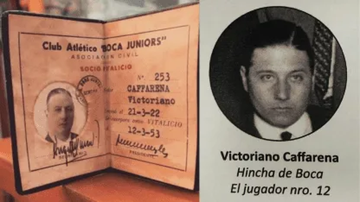 El jugador número 12 tenía nombre y apellido: Victoriano Agustín Caffarena.