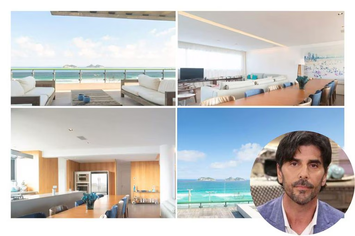 En “Socios del espectáculo”, mostraron el hogar del actor: está ubicado al frente de la playa y el departamento tiene 4 habitaciones, capacidad para unas diez personas.