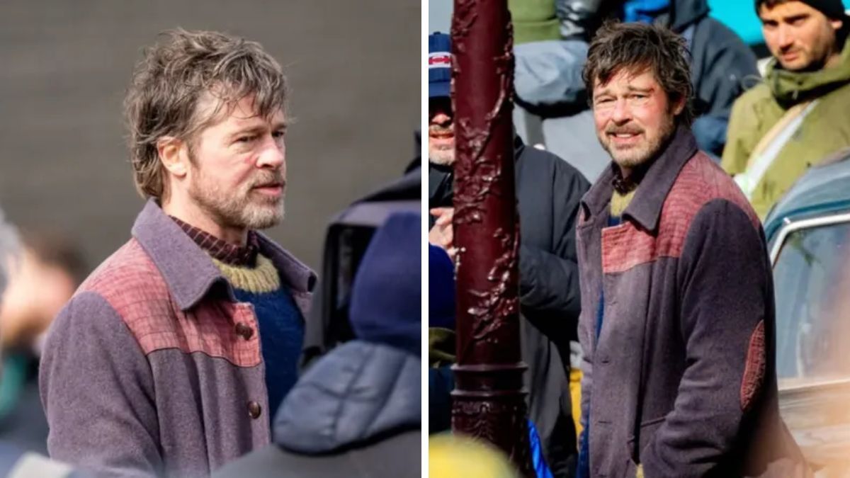 Brad Pitt sorprendi&oacute; con un look desali&ntilde;ado para su protag&oacute;nico en "The Riders".