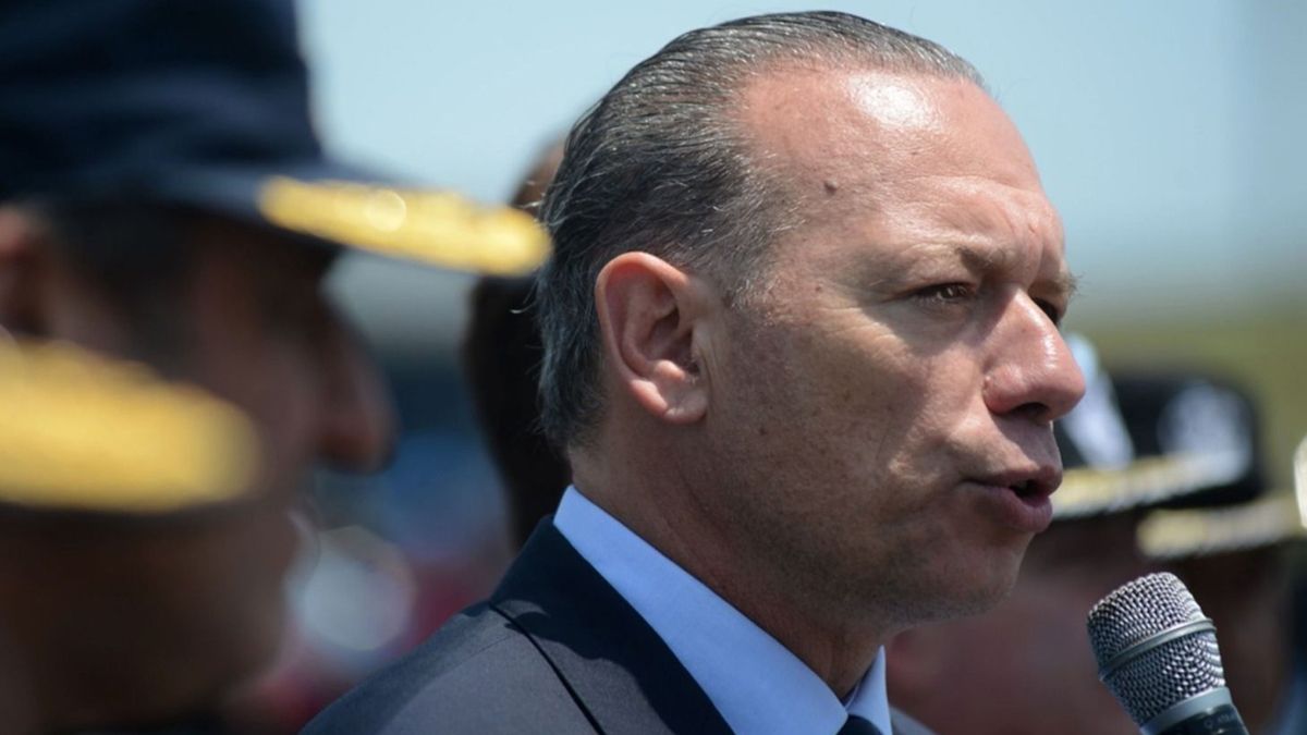 El ministro de Seguridad bonaerense