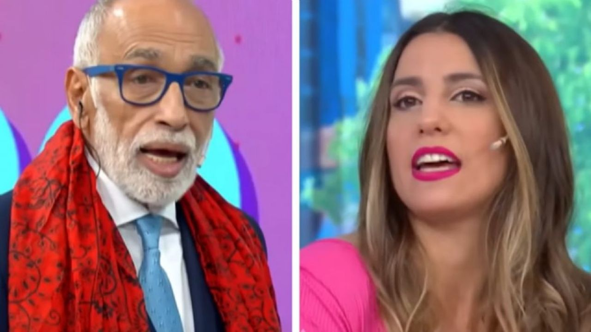 Después de su pelea con El Negro Oro en Nosotros a la mañana, Cinthia Fernández pegó el faltazo