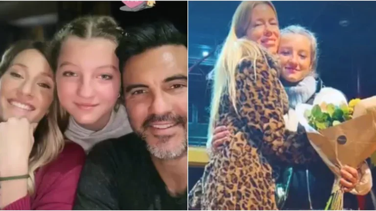 Nicole Neumann y Fabián Cubero alentaron a Allegra en su debut como actriz: por qué no se cruzaron