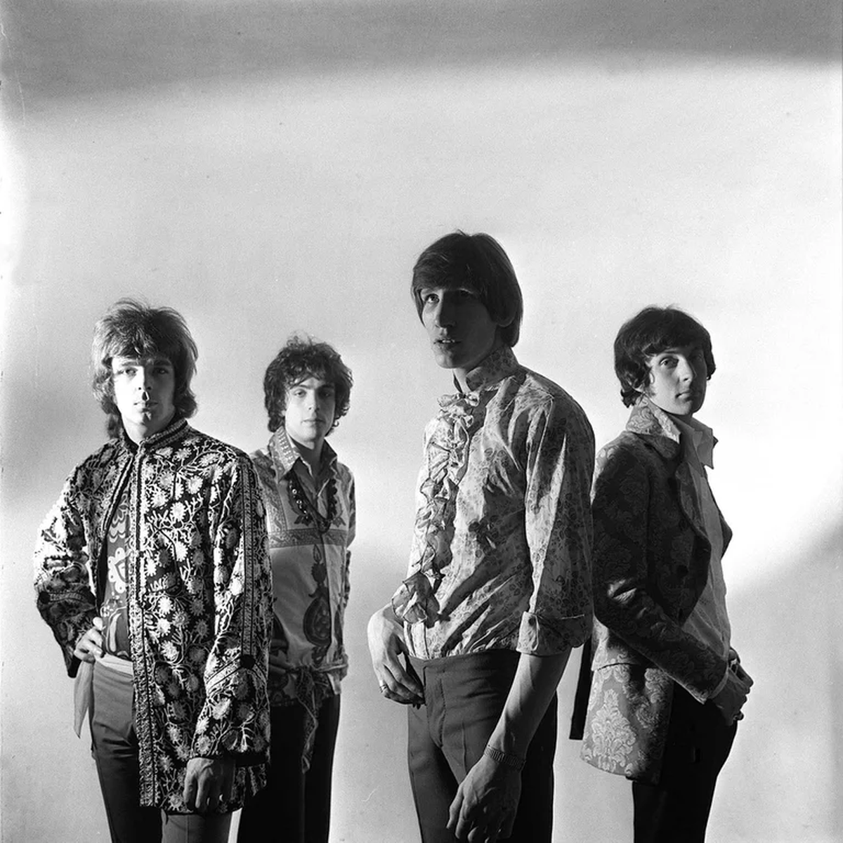 Rick Wright, Syd Barrett, Roger Waters y Nick Mason