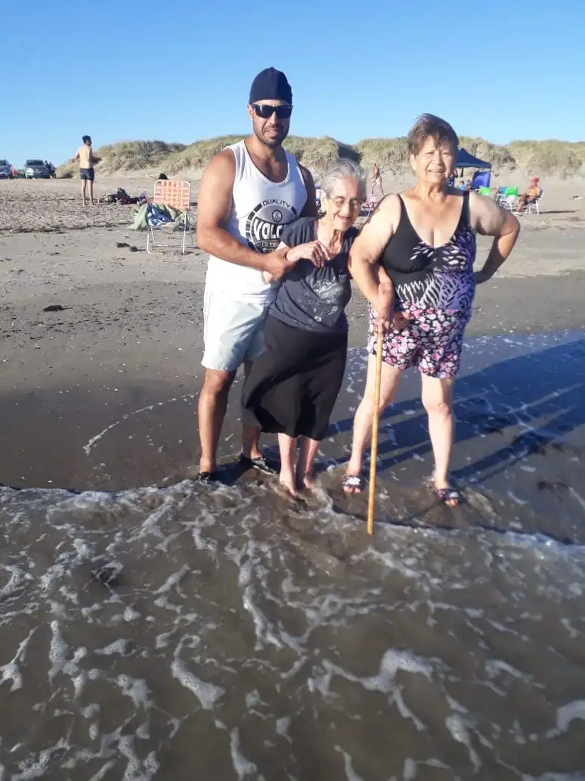 Doña Panchita conoció el mar.