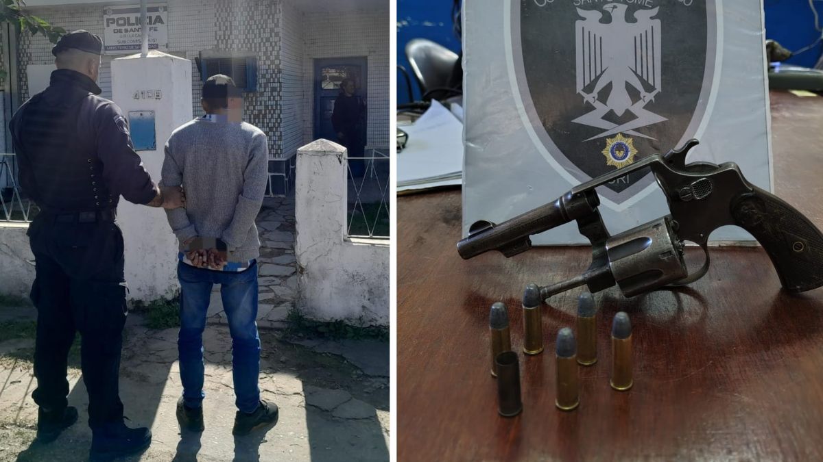 Santo Tomé: detenido tras un intento de fuga y el descarte de un arma