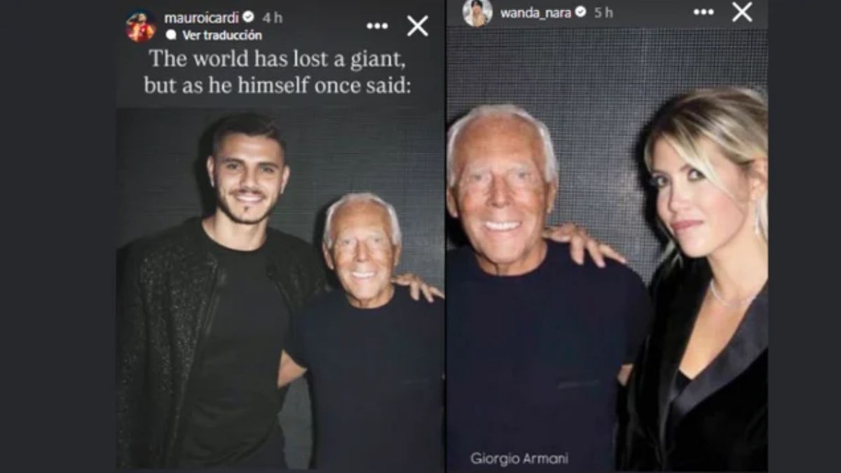 Wanda Nara y Mauro Icardi compartieron la misma foto. Wanda Nara y Mauro Icardi compartieron la misma foto.
