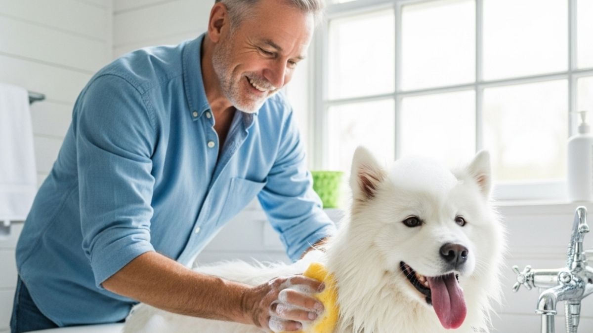 Cada cuánto hay que bañar a un perro. Cada cuánto hay que bañar a un perro.