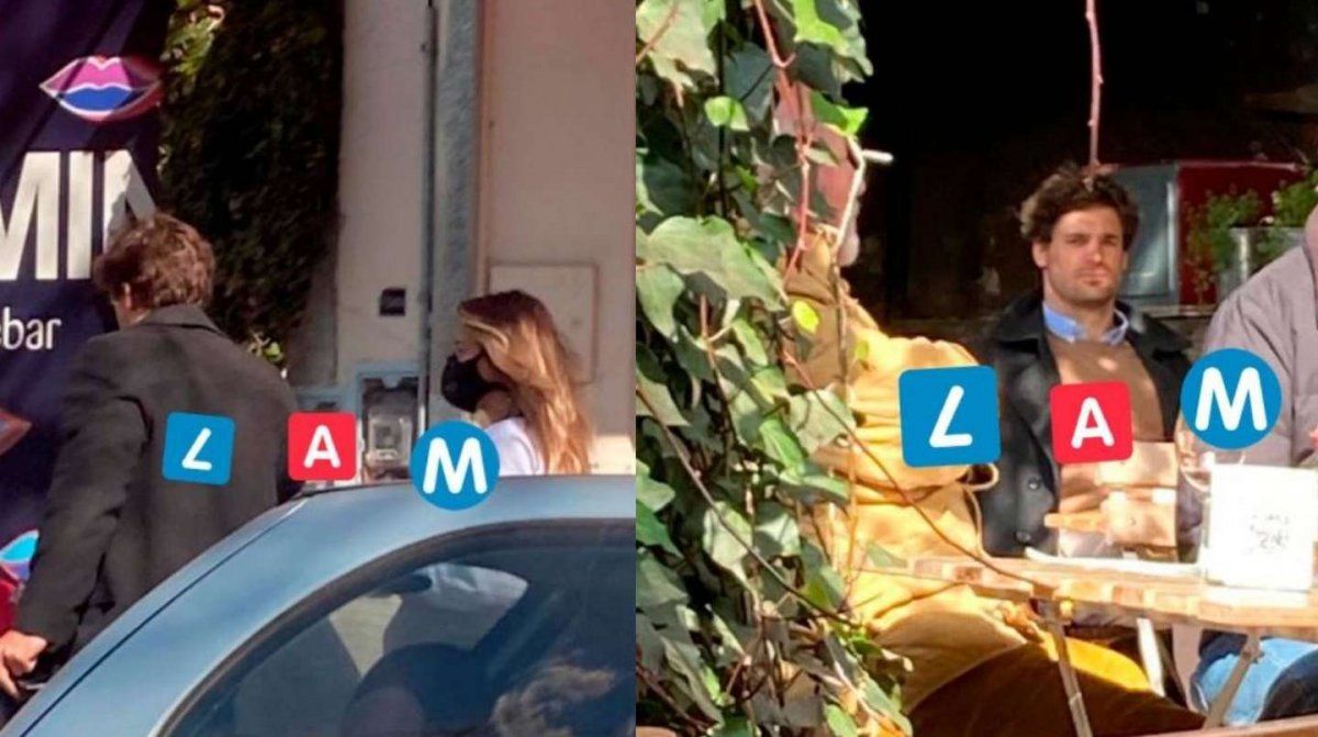 Matías Palleiro y Jimena Barón.