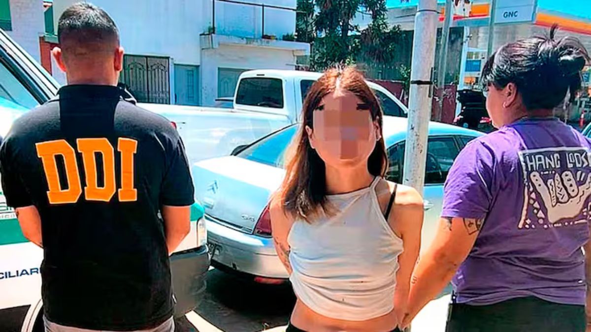 Micaela ‘la Cachorra’ Vargas quedó detenida por el homicidio de José David Silva.