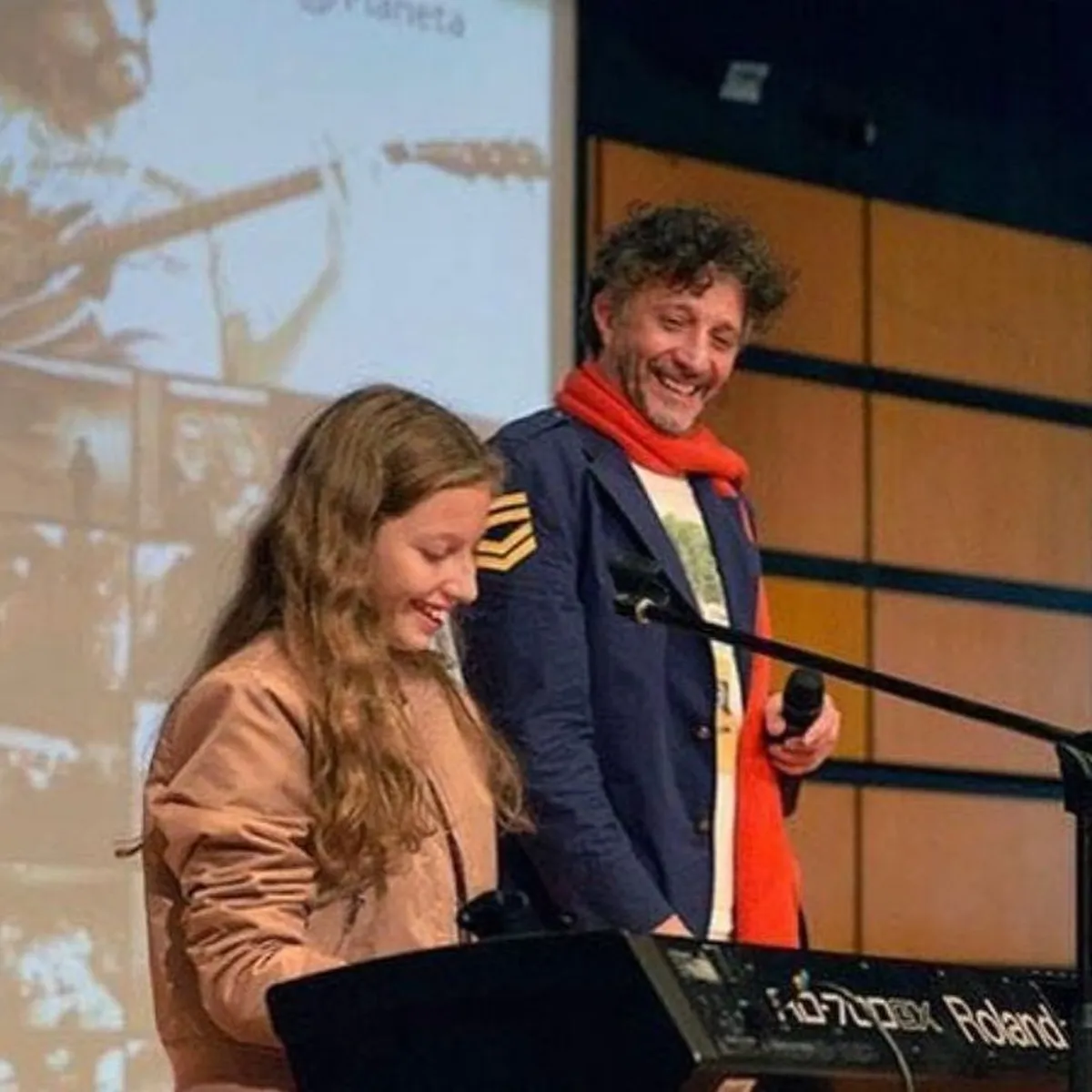 Así está Margarita, la hija de Fito Páez y Romina Ricci. Así está Margarita, la hija de Fito Páez y Romina Ricci.