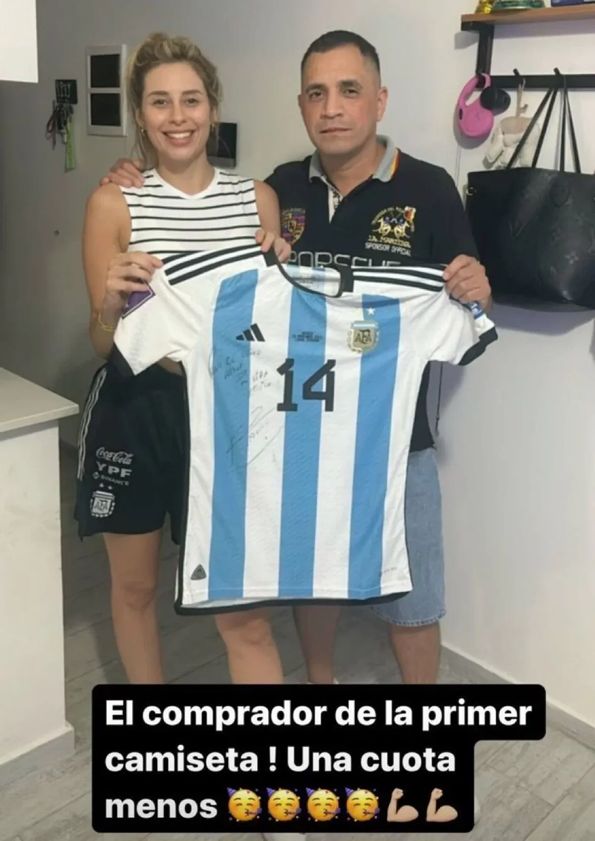 Yésica Frías, expareja de Exequiel Palacios, vendió los recuerdos del Mundial de Qatar 2022. Yésica Frías, expareja de Exequiel Palacios, vendió los recuerdos del Mundial de Qatar 2022.