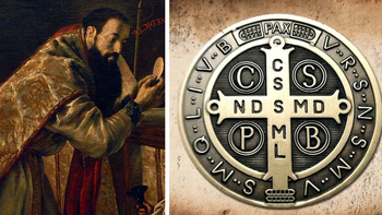 Oración a San Benito para protección y cuidado contra el mal