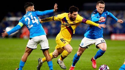 UEFA analiza si Barcelona puede recibir al Napoli por la Champions League