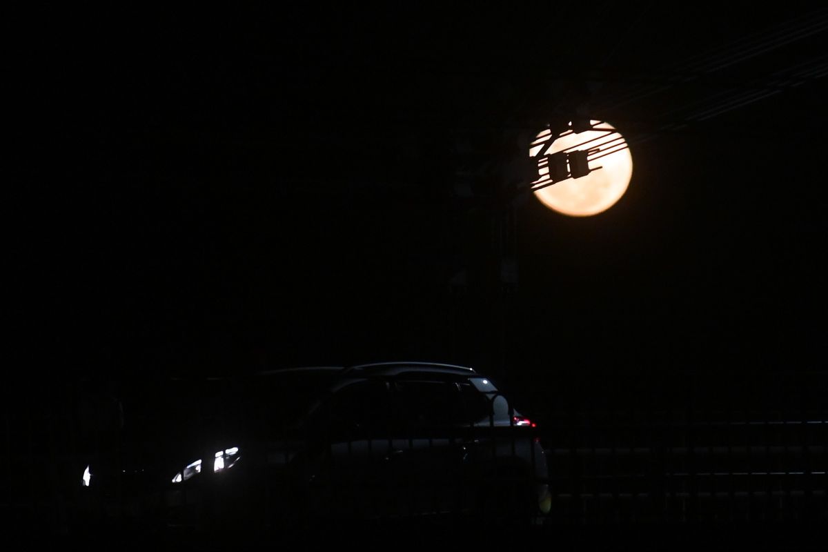 Superluna en Santa Fe. Superluna en Santa Fe.