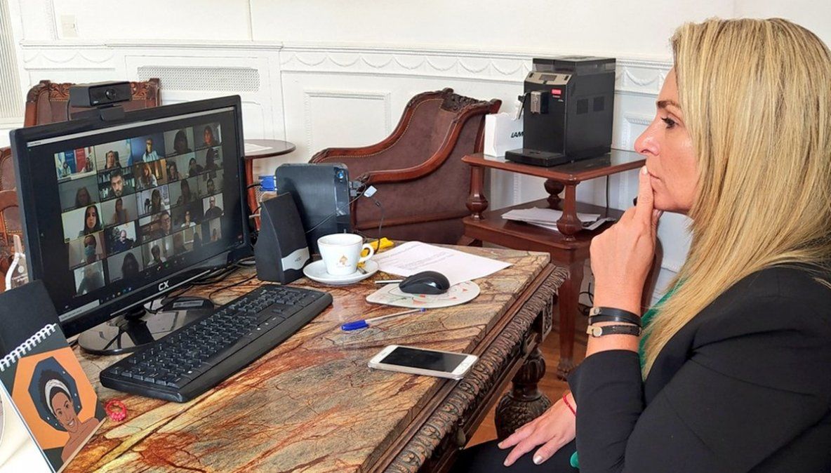 María Eugenia Schmuck, presidenta del Concejo Municipal de Rosario.