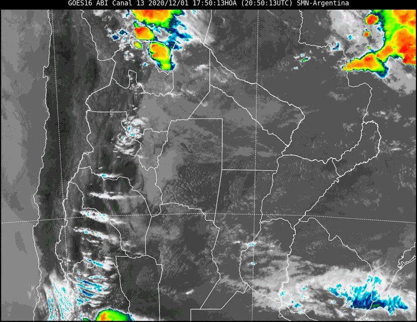 Aunque se observa poca nubosidad en la región, las condiciones comenzarán a cambiar desde las primeras horas del miércoles. 