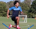 Vendido al Austin FC de la MLS, Cecilio Domínguez juega a préstamo en Guaraní a la espera del comienzo de la nueva temporada de la liga de Estados Unidos.