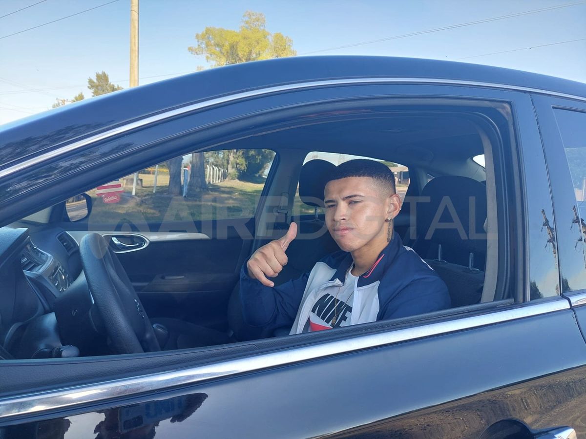 Imanol Machuca, uno de los jugadores que se hicieron presente a la pretemporada del Club Atlético Unión.