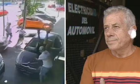 El hombre atropellado por su propio hijo tuvo que ser atendido en un hospital. El hombre atropellado por su propio hijo tuvo que ser atendido en un hospital.