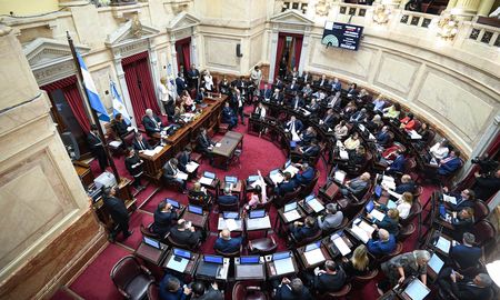 Se espera una extensa sesión en el Senado de la Nación. Se espera una extensa sesión en el Senado de la Nación.