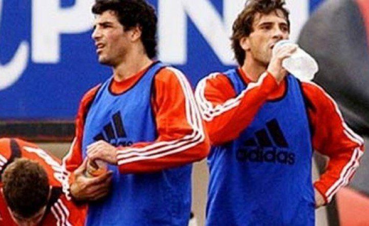 Tuzzio y Ameli en River Plate.
