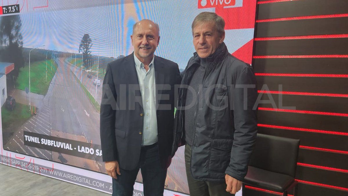 Perotti y Jatón se encontraron en los estudios de AIRE