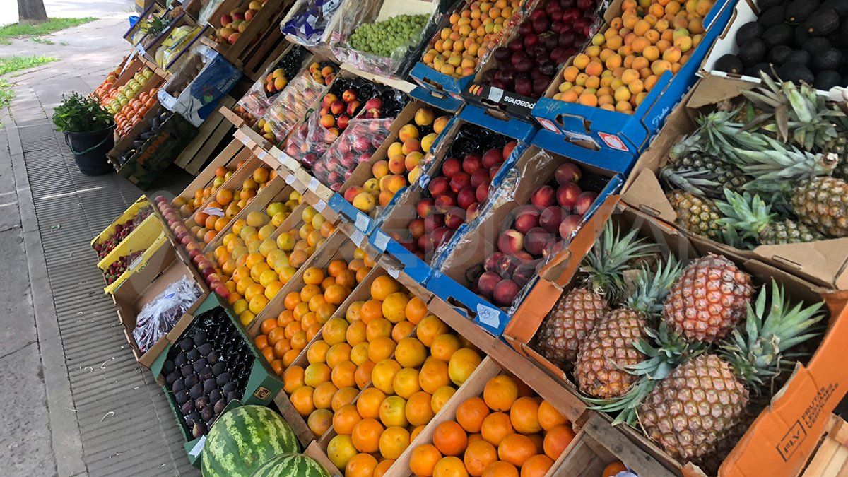 Volvió a subir la fruta y la verdura este jueves.
