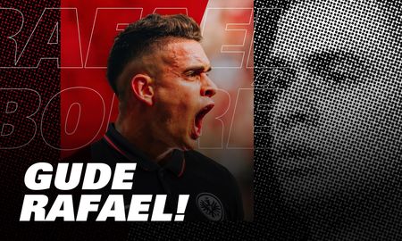 Eintracht Frankfurt de Alemania presentó de manera oficial a Rafael Santos Borré, que terminó su contrato con River. Eintracht Frankfurt de Alemania presentó de manera oficial a Rafael Santos Borré, que terminó su contrato con River.
