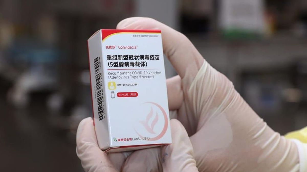 La vacuna Convidecia es monodosis y es de origen chino-canadiense.&nbsp;