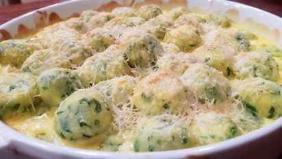 Con harina, pero sin huevo: cómo hacer Malfattis con salsa de hongos suaves y sabrosos en minutos