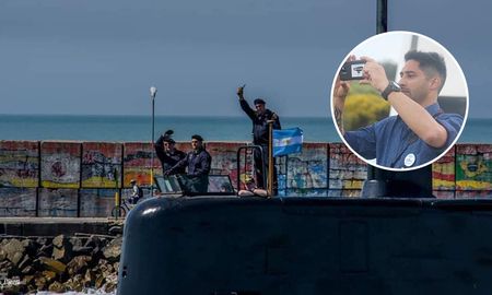 Gastón Piccioni tomó las últimas fotos del ARA San Juan antes que desaparezca, aquel noviembre del 2017. Gastón Piccioni tomó las últimas fotos del ARA San Juan antes que desaparezca, aquel noviembre del 2017.